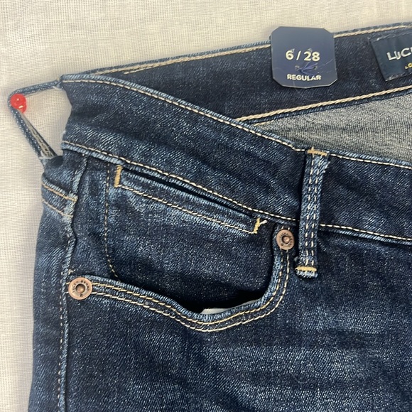 Lucky Brand Blue Skinny Jeans Classic Fit - Picture 8 of 12